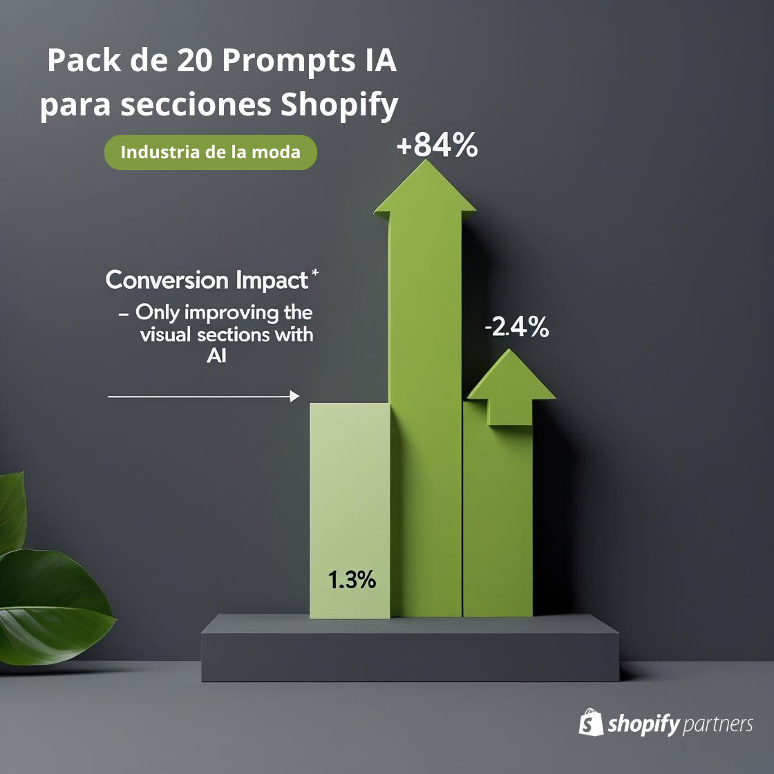 Pack of 20 AI Prompts for Shopify sections (Specialized in Fashion)