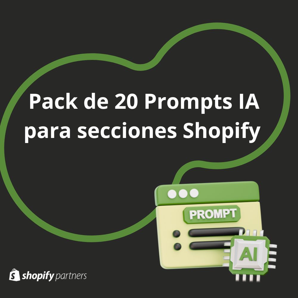 Pack of 20 AI Prompts for Shopify sections (Specialized in Fashion)